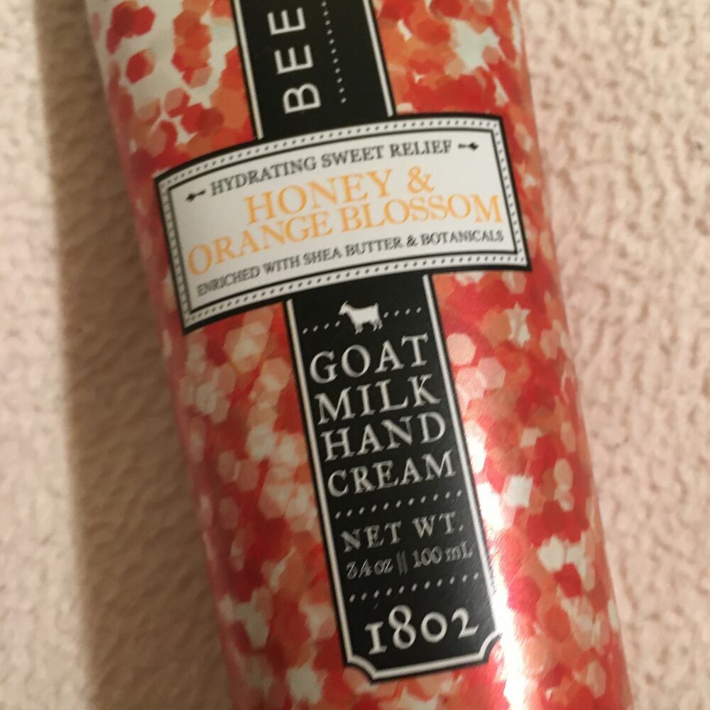 Beekman 1802 Honey & Orange Blossom Goat Milk Hand Lotion 3.4 oz Made in the USA
